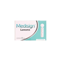 Medisign Blood Lancets (Box = 200 Lancets)