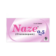Naze Tablets 0.5mg (1 Strip = 10 Tablets)