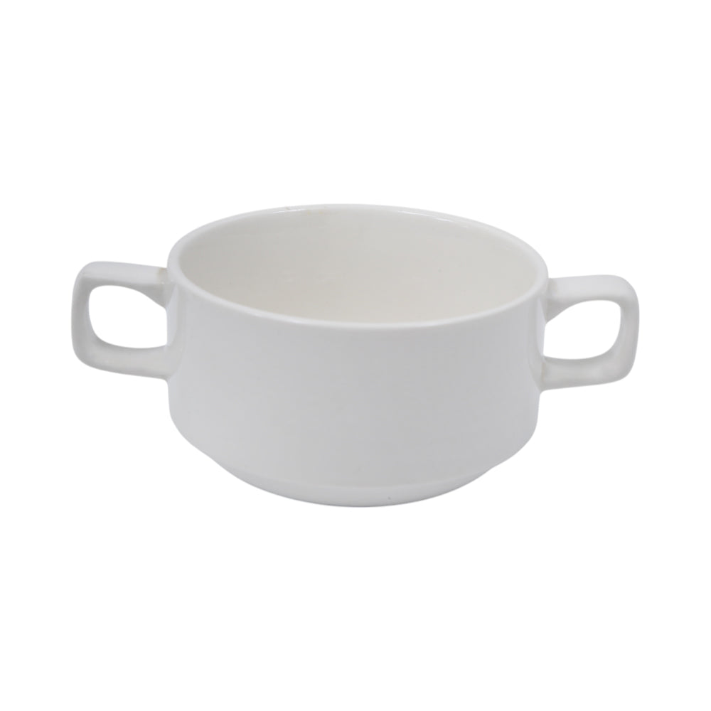 SOUP CUP CAMEO DOUBLE HANDLE 61040C PC (Pack of 6) Default Title - MamasJan Crockery