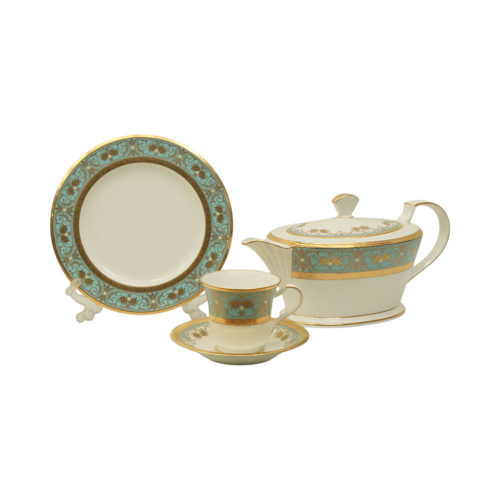 TEA SET NORITAKE 24PC 4857 SET Default Title - MamasJan Crockery
