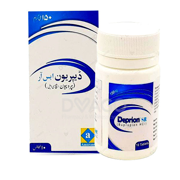 Deprion Sr Tablets 150mg (1 Bottle = 10 Tablets)