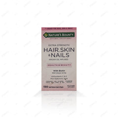 Natures Bounty Hair, Skin & Nails Softgels 5000mcg  (1 Bottle = 150 Softgels)