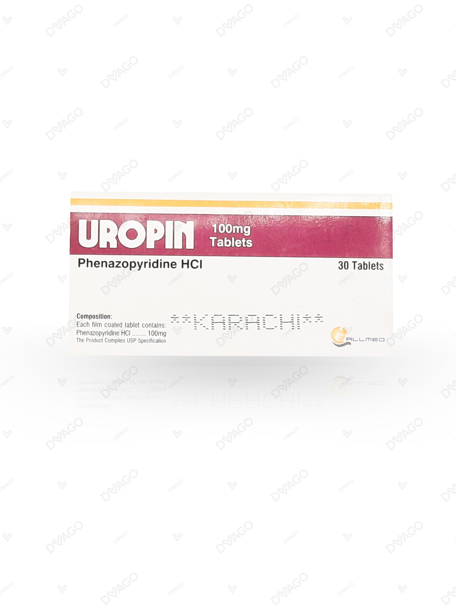 Uropin Tablets 100mg (1 Strip = 10 Tablets)