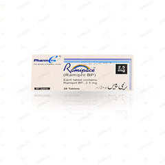 Ramipace Tablets 2.5mg (1 Strip = 14 Tablets)