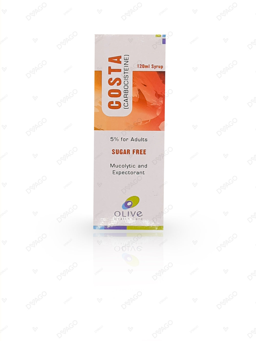 Costa Sugar Free Adult Syrup 120ml