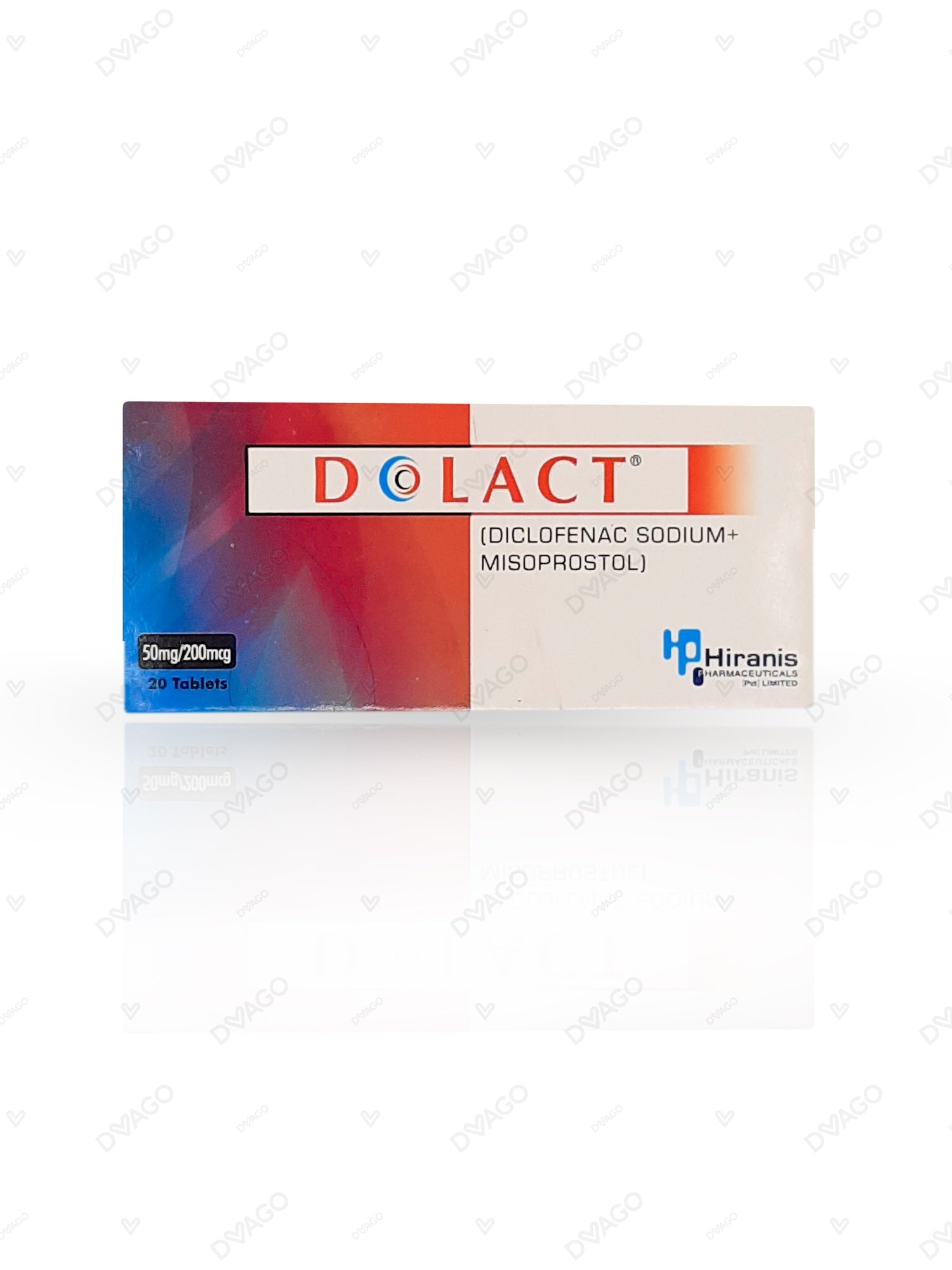 Dolact Tablets 50mg/200mcg (1 Strip = 10 Tablets)