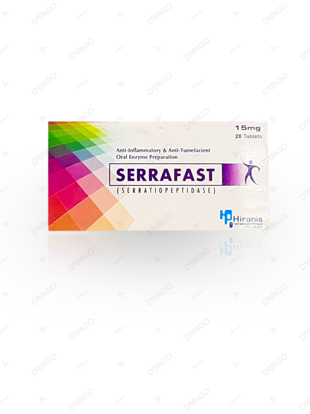 Serrafast Tablets 15mg (1 Strip = 10 Tablets)