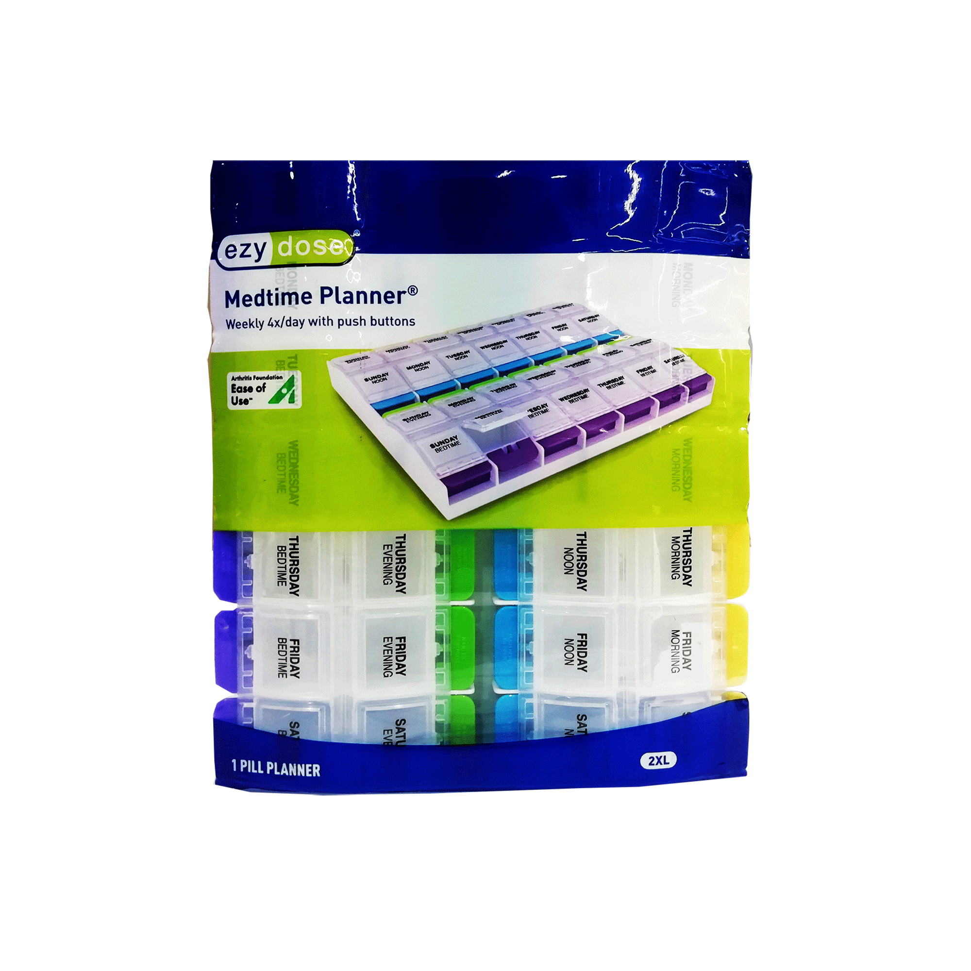 Push Button Pill Planner 67583
