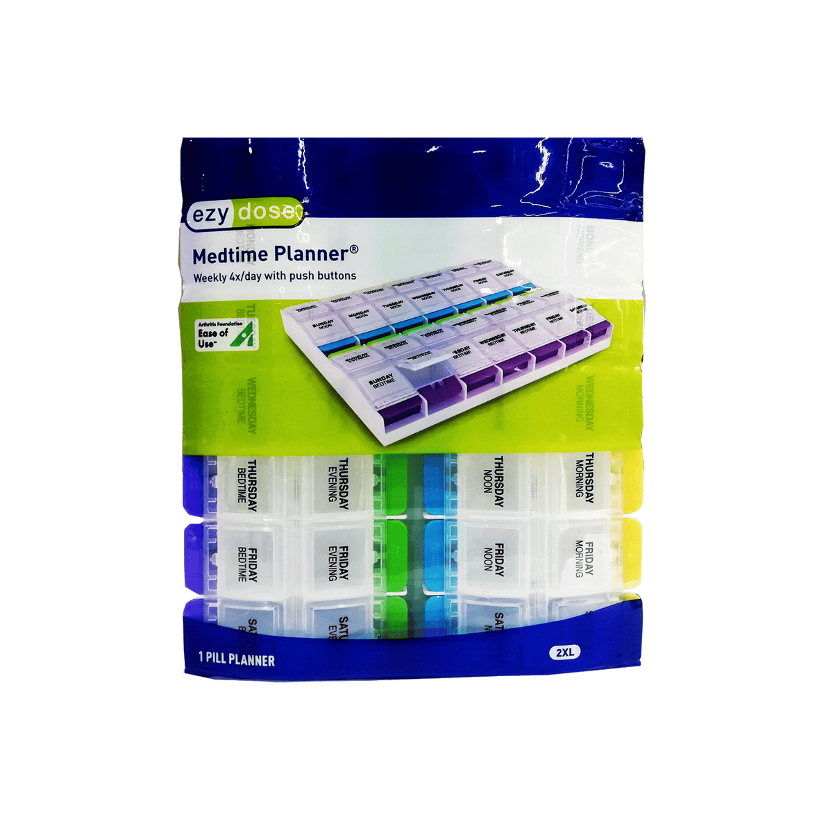 Push Button Pill Planner 67583