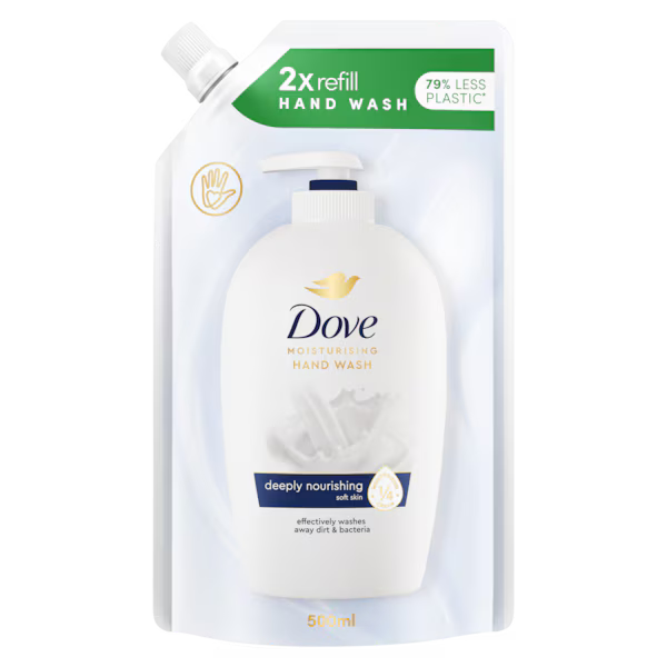 Dove Hand Wash Refill Deep Nourishing Moisturising 500Ml