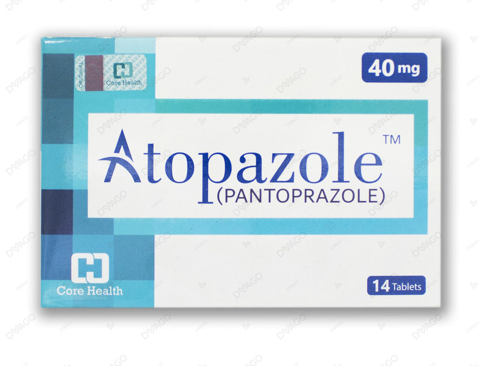 Atopazole Tablets 40mg (1 Box = 1 Strip)(1 Strip = 14 Tablets)
