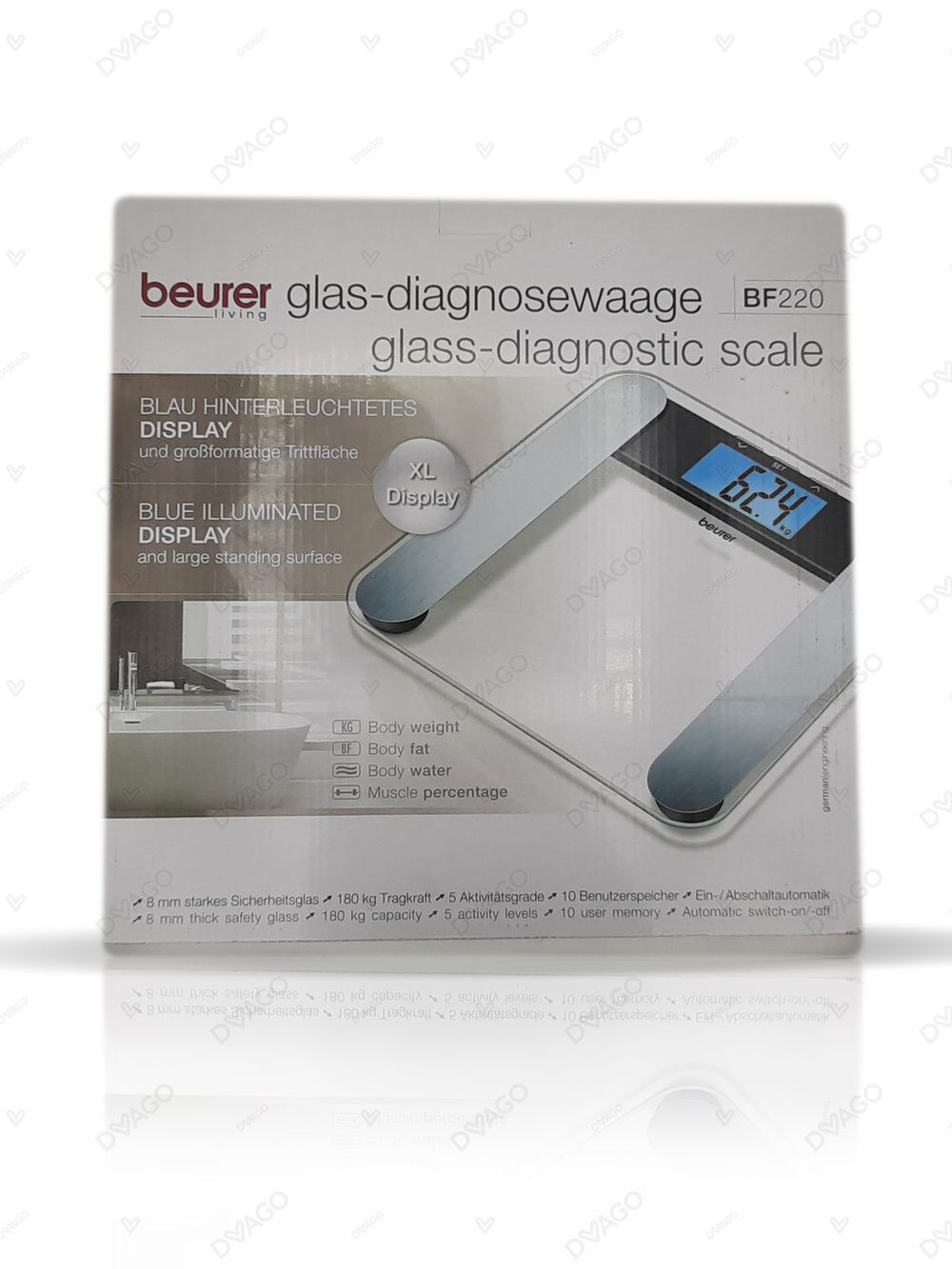 Beurer Diagnostic Bathroom Scales BF 220