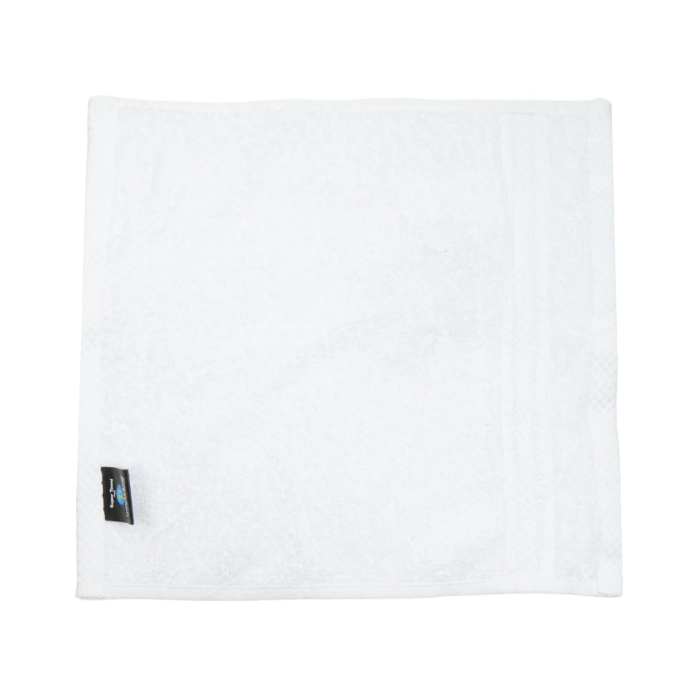 SUPER HAND TOWEL WHITE 30X30 CM Default Title - MamasJan Household