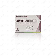 Combihale Nebulization 2.5ml Solution 0.5mg/2.5mg (1 Box = 5 Nebulization Solution)