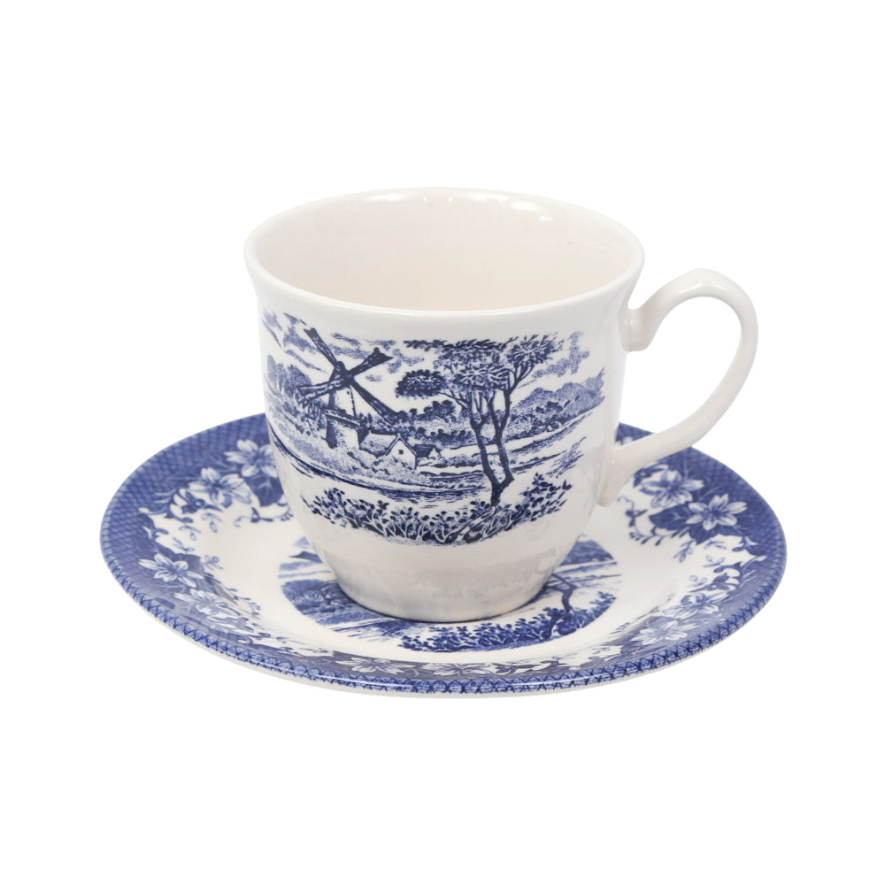 CUP & SAUCER CLAYTON 185B (Pack of 6) Default Title - MamasJan Crockery