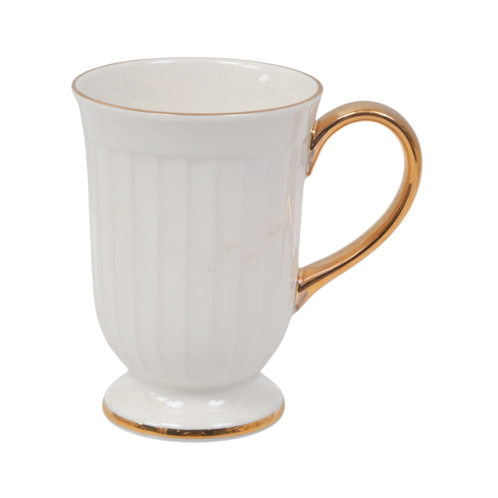 MUG IMPERIAL DRAPE GOLD Default Title - MamasJan Crockery