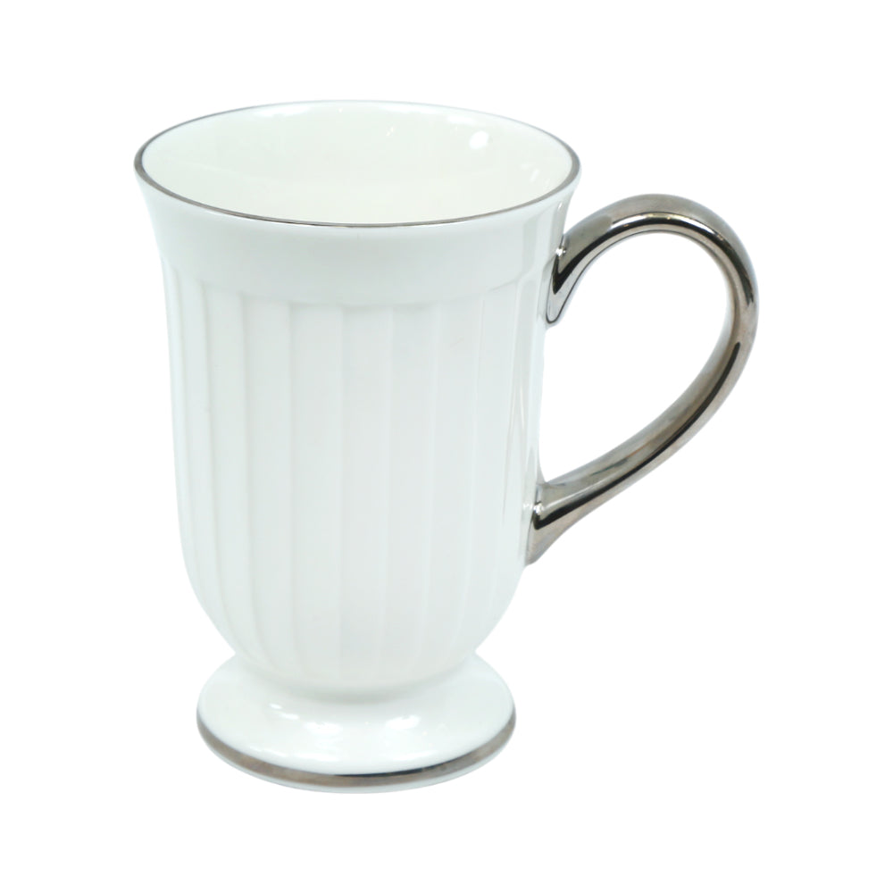 MUG IMPERIAL DRAPE PLATINUM Default Title - MamasJan Crockery
