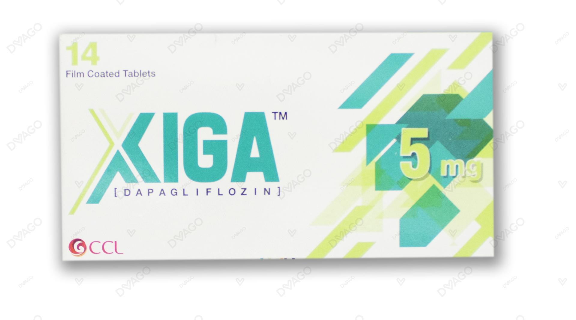 Xiga Tablets 5mg (1 Strip = 7 Tablets)