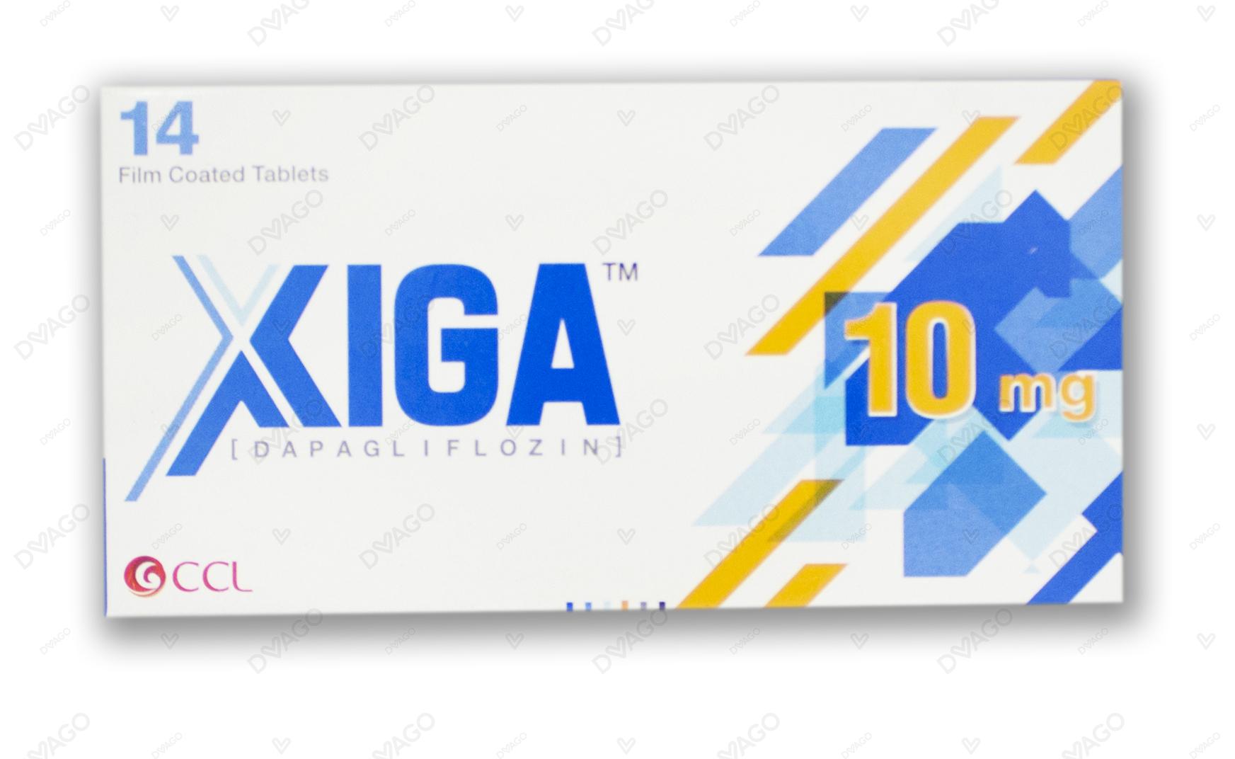 Xiga Tablets 10mg (1 Strip = 7 Tablets)