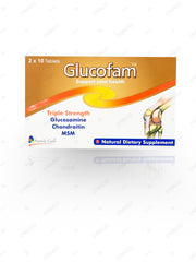 Glucofam Tablets (1 Box = 2 Strips) (1 Strip = 10 Tablets)