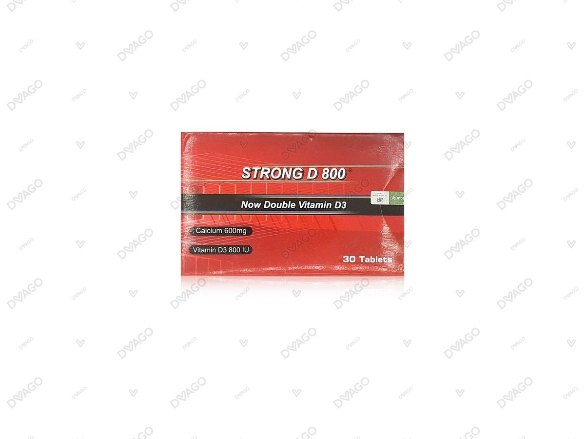 Strong-D Tablets 600mg/800Iu (1 Strip = 10 Tablets)