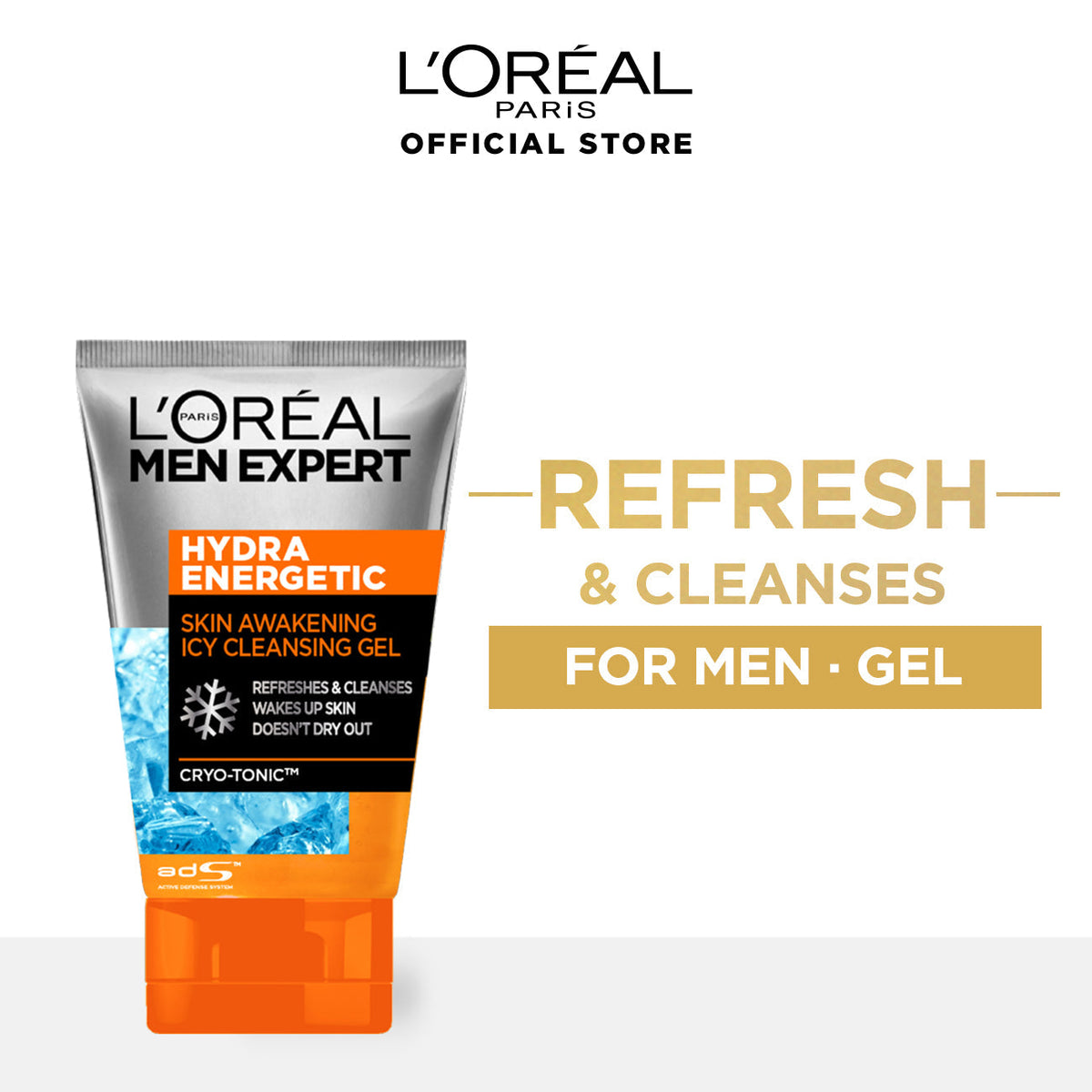 LOREAL HYDRA ENERGETIC CLEANSI NG GEL 100 ML Default Title - MamasJan skincare