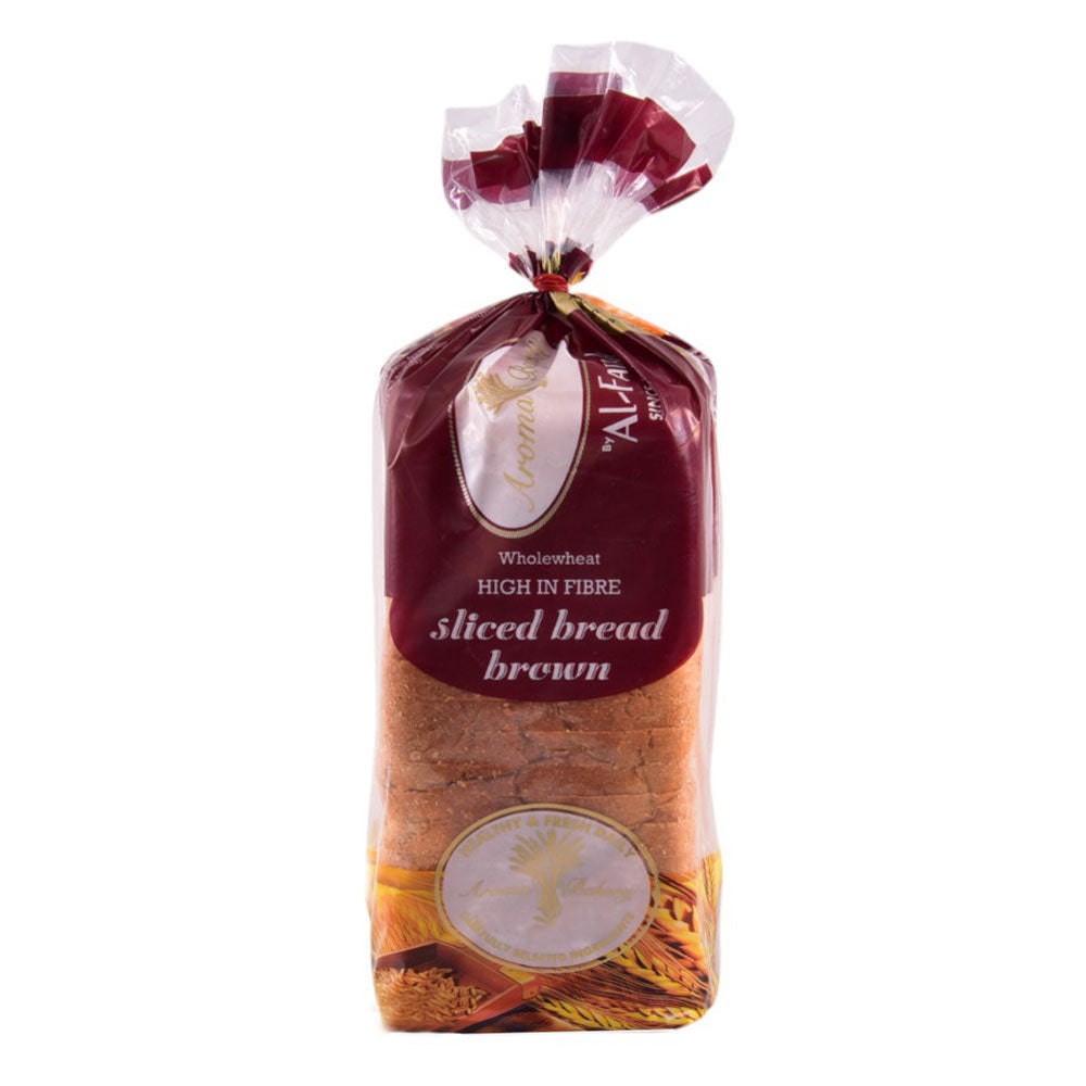 AROMA BROWN BREAD LG 60% BRAN Default Title - MamasJan Grocery