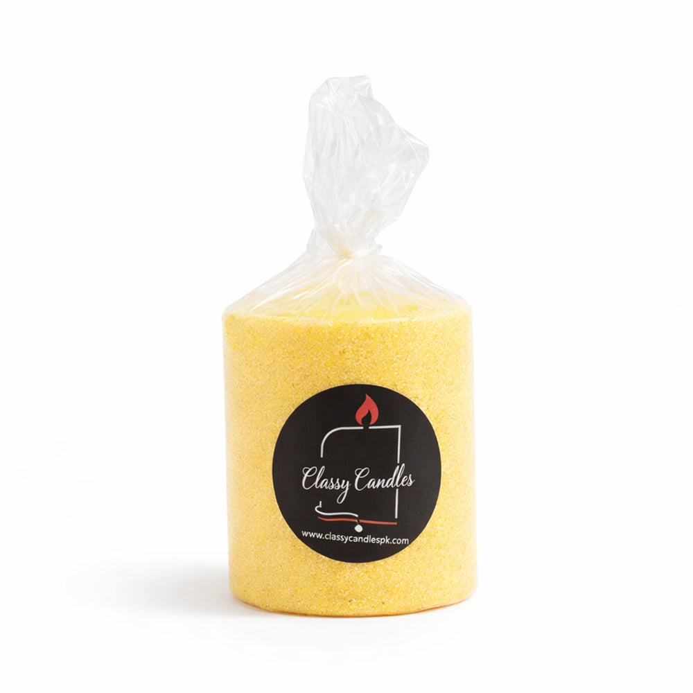 CLASSY CANDLE ROUND GLITTER. FAT BASIC Default Title - MamasJan Grocery Non Foods