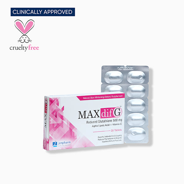 Maxdif G Tablets 500mg (1 Box = 2 Strips) (1 Strip = 10 Tablets)