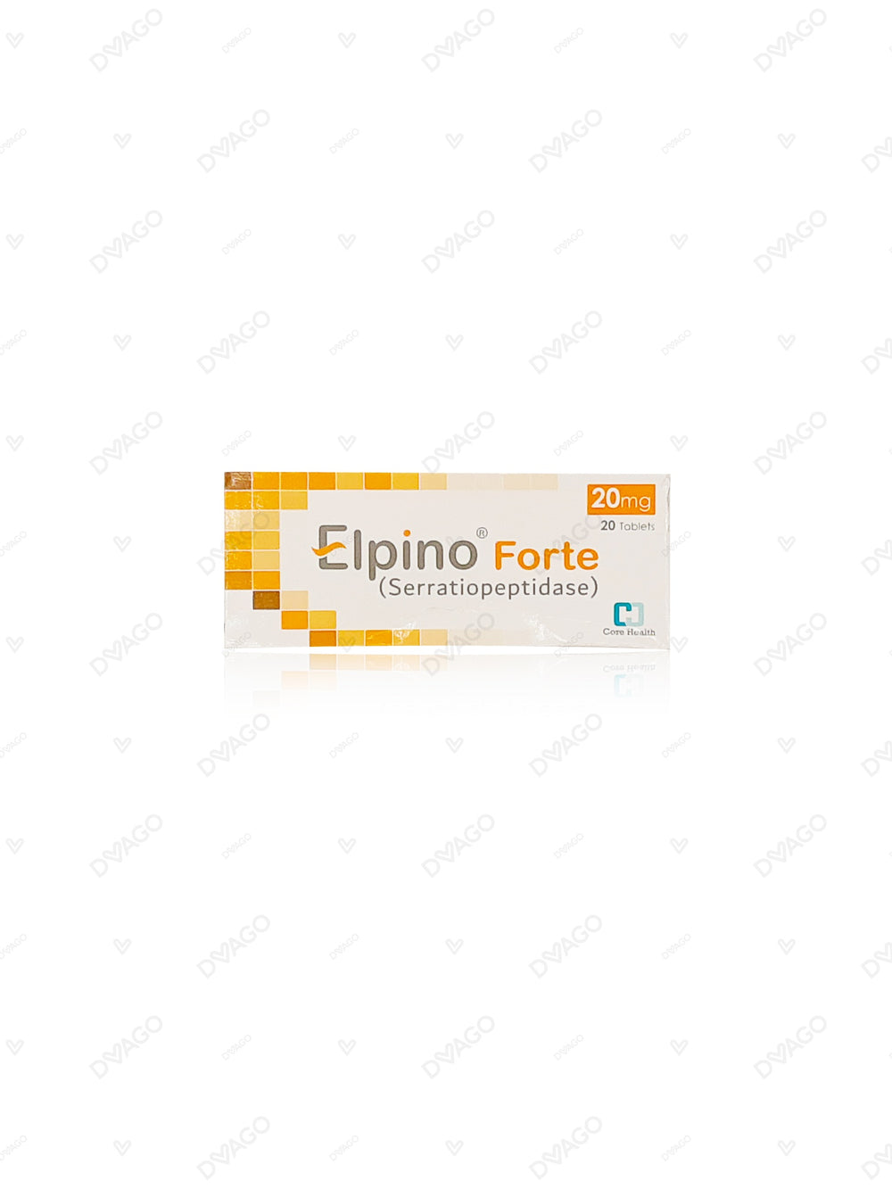 Elpino Forte Tablets 20mg (1 Box = 2 Strips) (1 Strip = 10 Tablets)