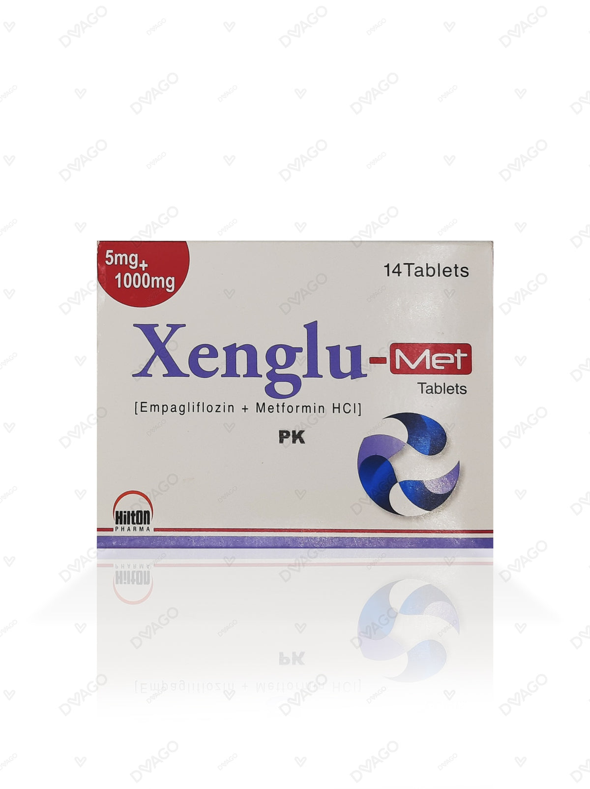 Xenglu-Met Tablets 5mg/1000mg (1 Box = 2 Strips) (1 Strip = 7 Tablets)