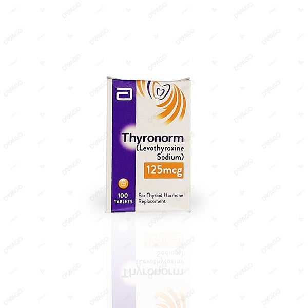 Thyronorm Tablets 125mcg (1 Bottle = 100 Tablets)
