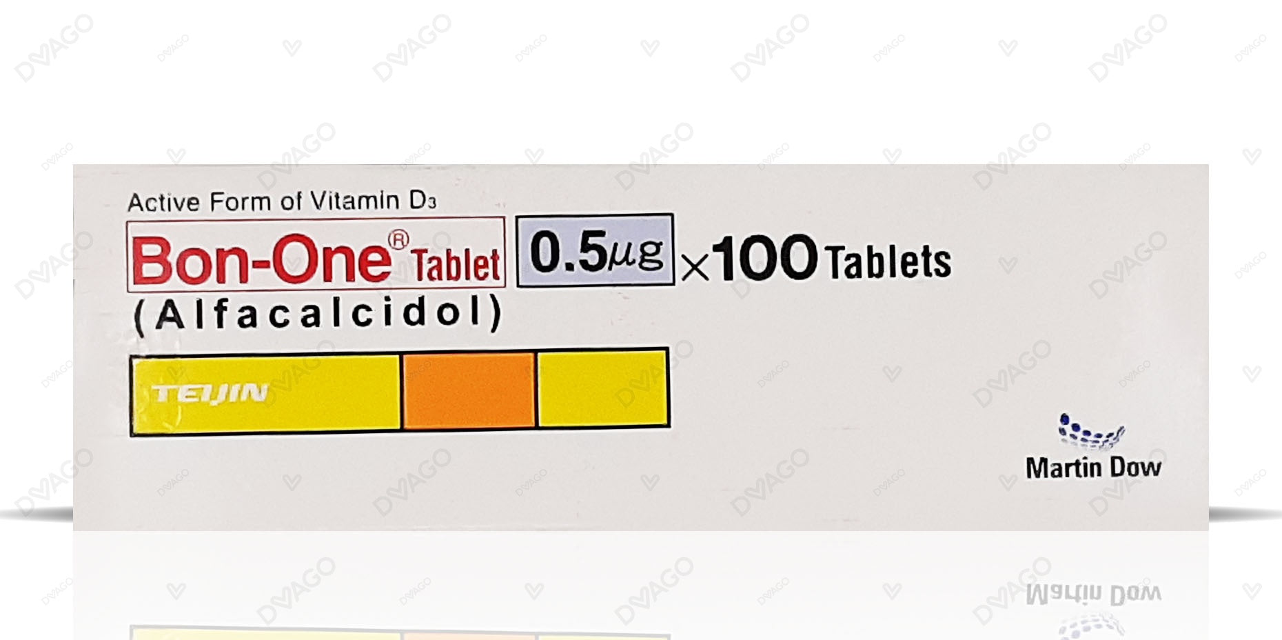 Bon-One Tablets 0.5mcg (1 Box = 10 Strips) (1 Strip = 10 Tablets)