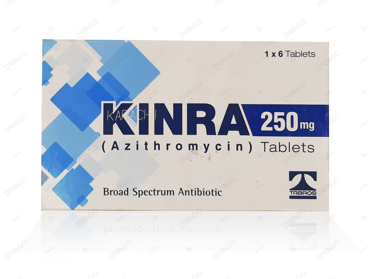 Kinra Tablets 250mg (1 Box = 1 Strip)(1 Strip = 6 Tablets)