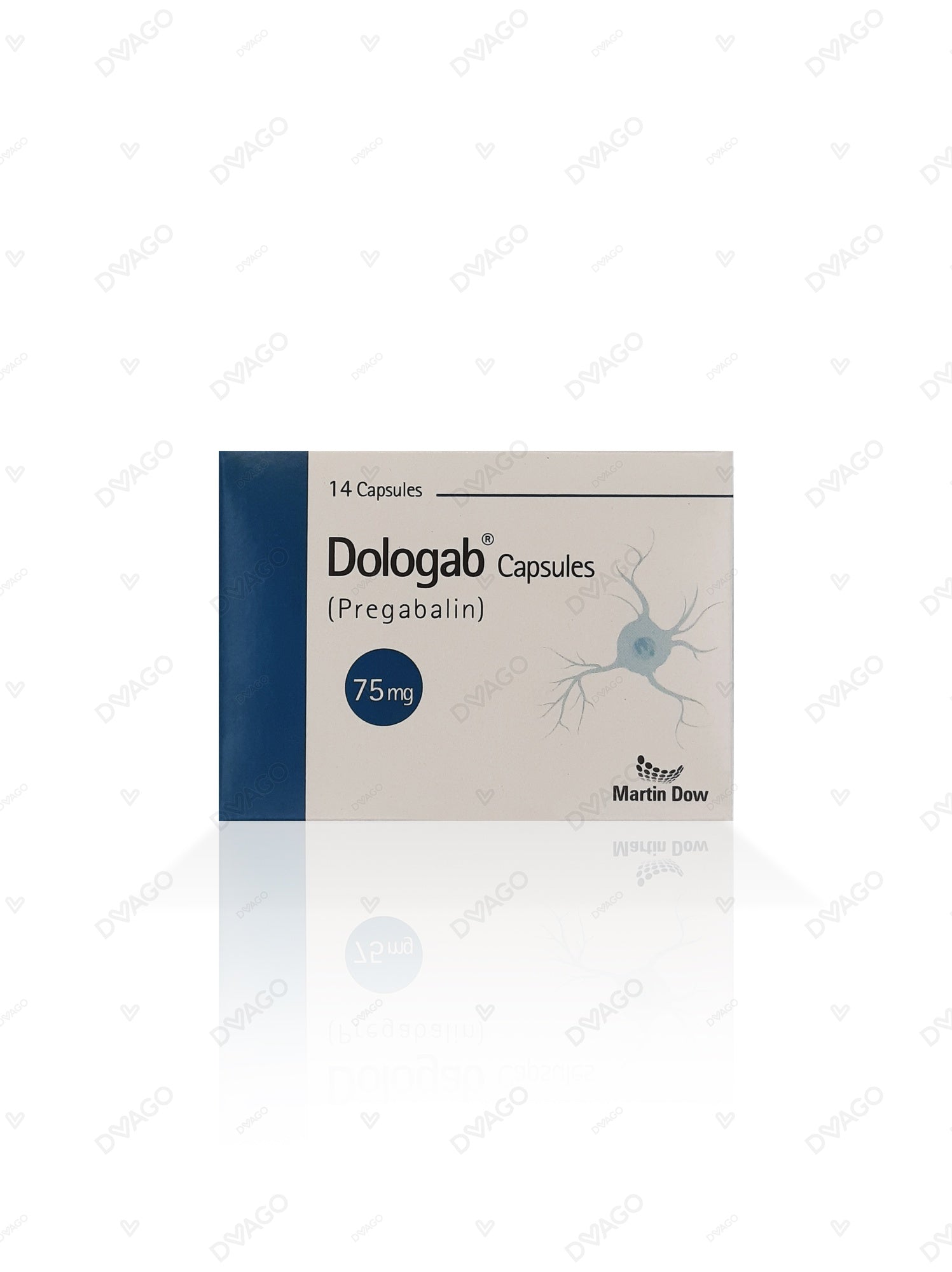 Dologab Capsules 75mg (1 Box = 2 Strips) (1 Strip = 7 Capsules)