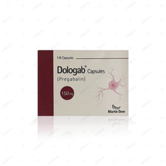 DOLOGAB  150 MG 14 Capsules