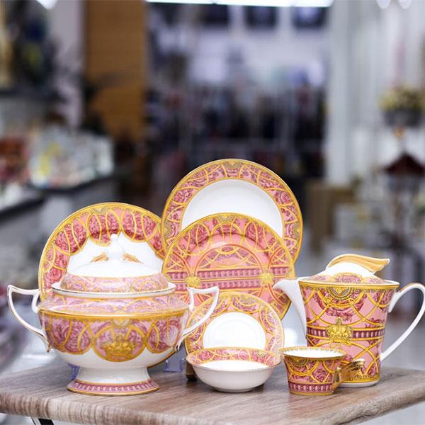 DINNER SET ROYAL BISTRO 85PC 85-654P Default Title - MamasJan Crockery