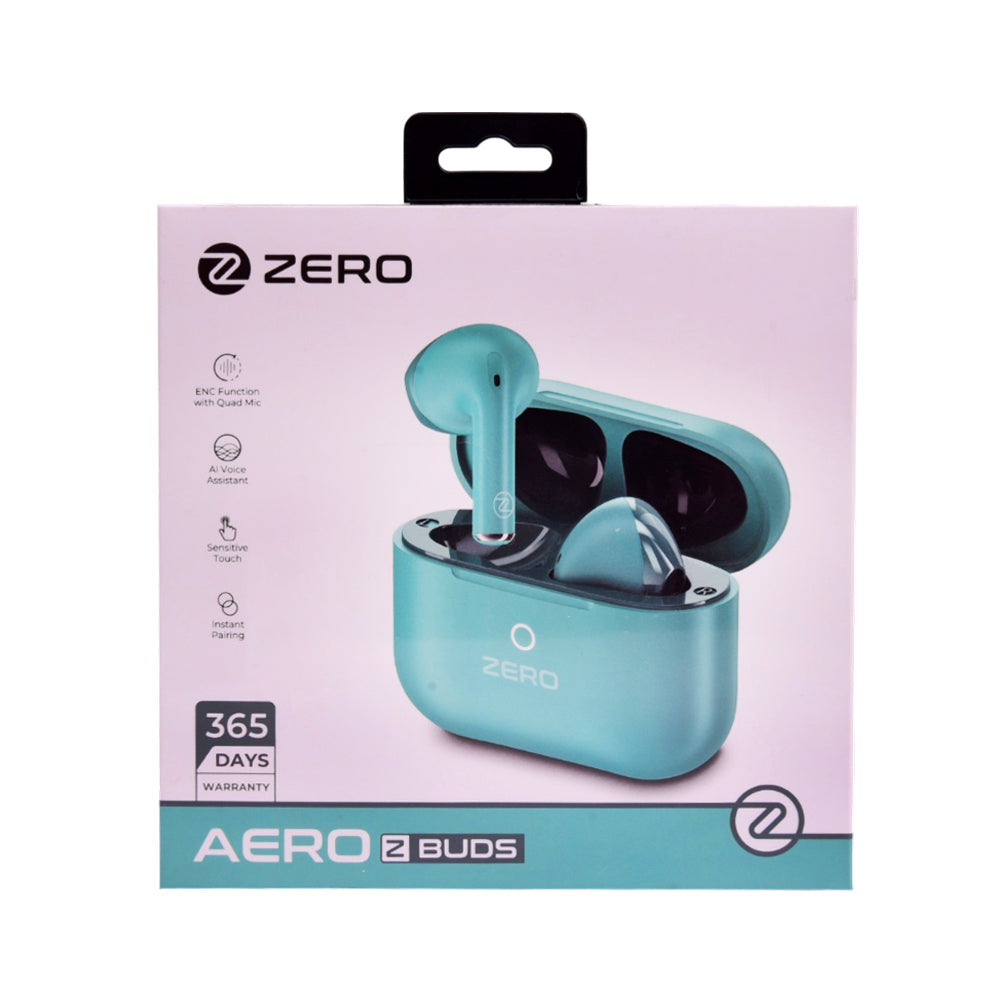 ZERO AERO Z BUDS AQUA GREEN Default Title - MamasJan Gift counter