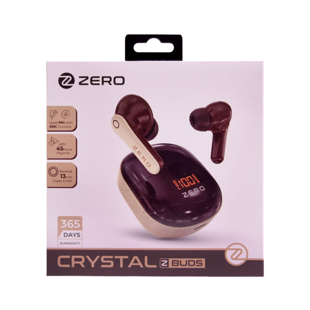ZERO CRYSTAL Z BUDS RICH BROWN Default Title - MamasJan Gift counter