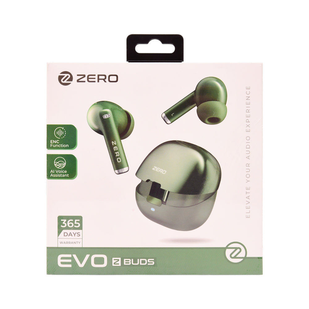 ZERO EVO Z BUDS FOREST GREEN ENC Default Title - MamasJan Gift counter