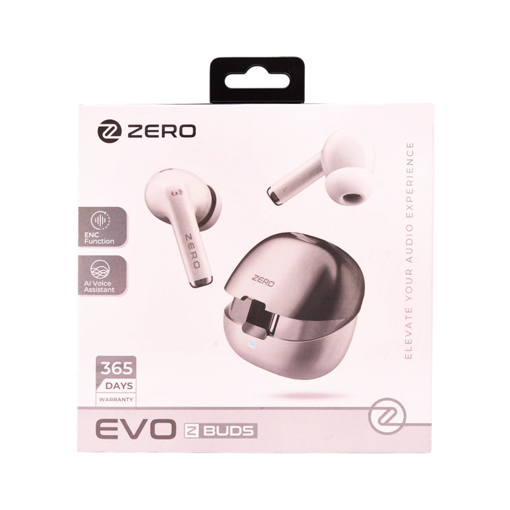 ZERO EVO Z BUDS MILKY WHITE ENC Default Title - MamasJan Gift counter