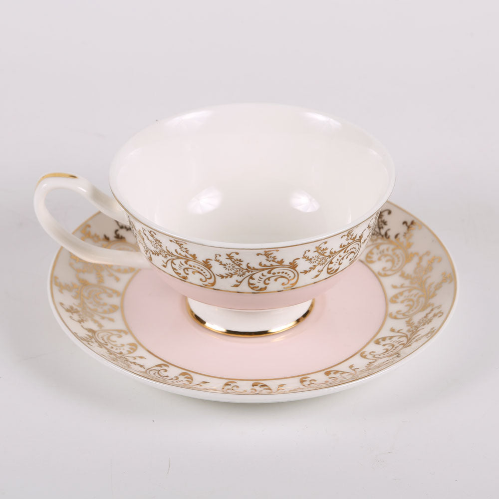 CUP & SAUCER ROYAL BISTRO 12-JB-FS-016 BASIC (Pack of 6) Default Title - MamasJan Crockery