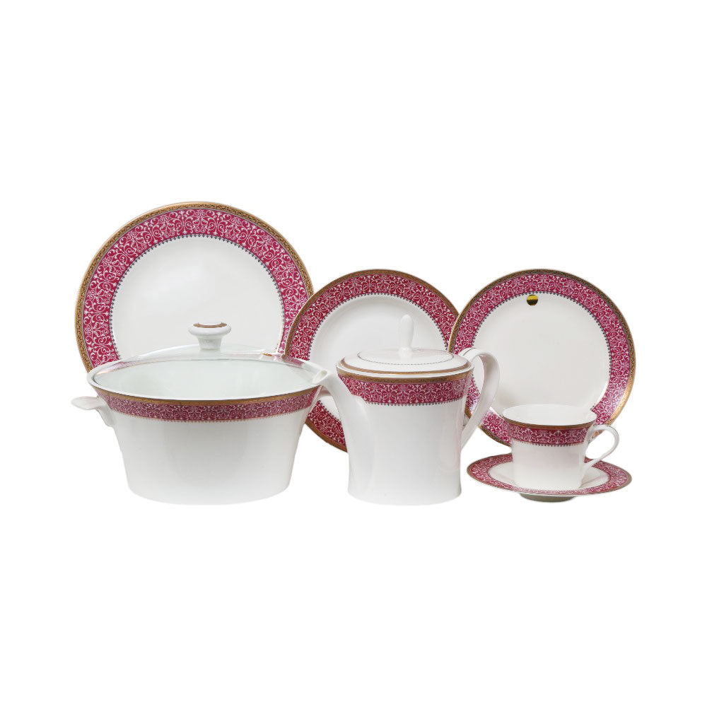 DINNER SET JOHNWOOD 87PC W15C05G Default Title - MamasJan Crockery