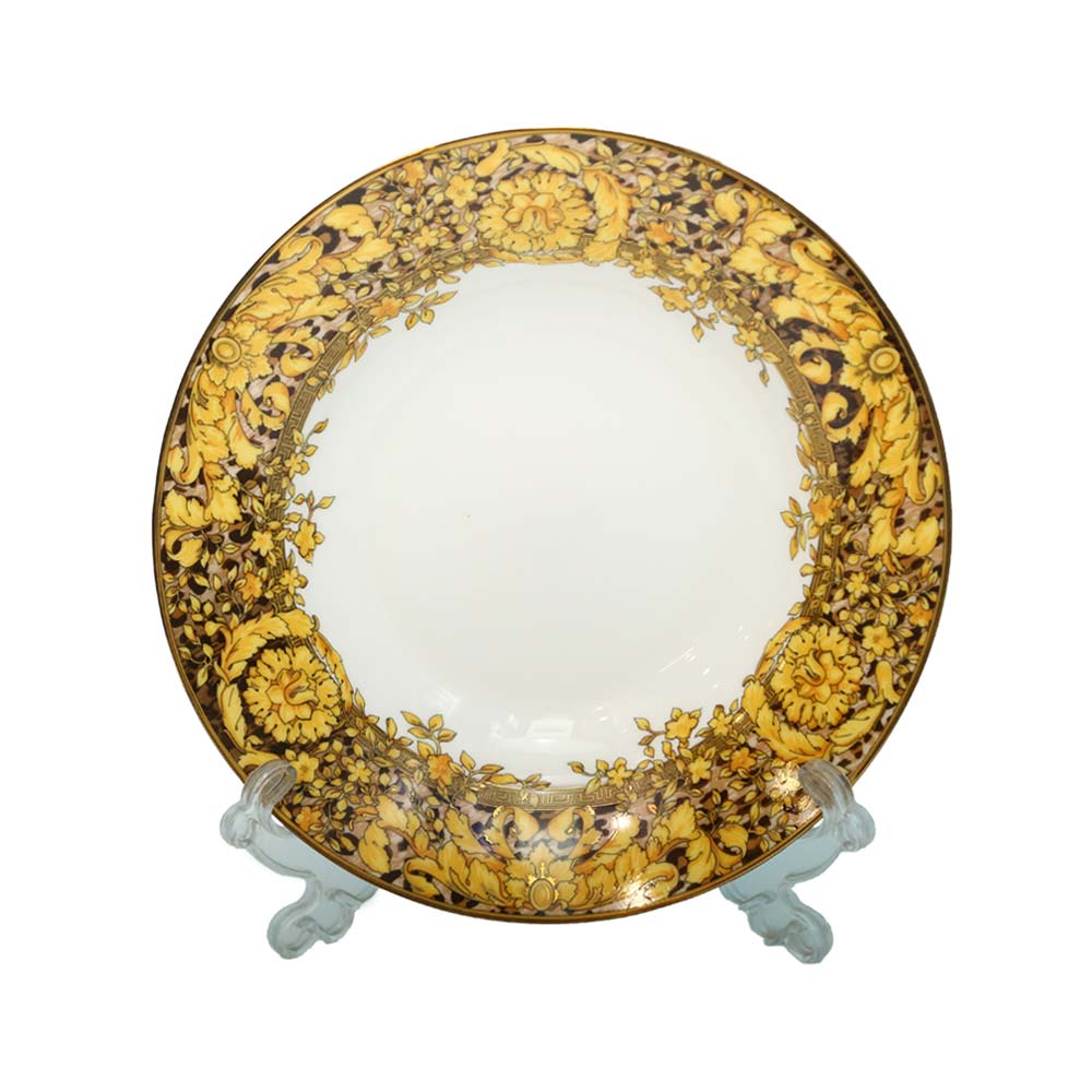 PLATE DEEP 9INCH ROYAL BISTRO DP-627N BASIC Default Title - MamasJan Crockery