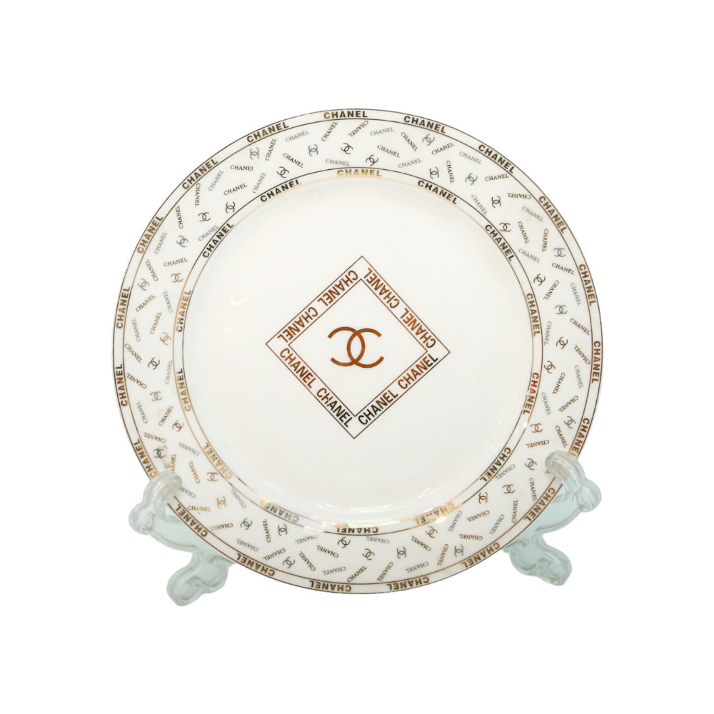 PLATE QUARTER 8INCH ROYAL BISTRO P-633 BASIC Default Title - MamasJan Crockery