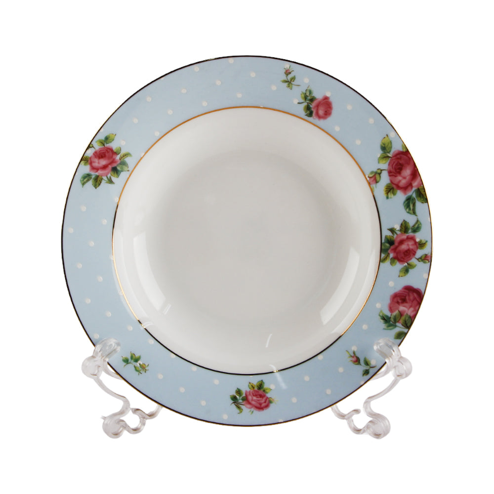PLATE DEEP 9INCH ROYAL BISTRO DP-810 BASIC Default Title - MamasJan Crockery