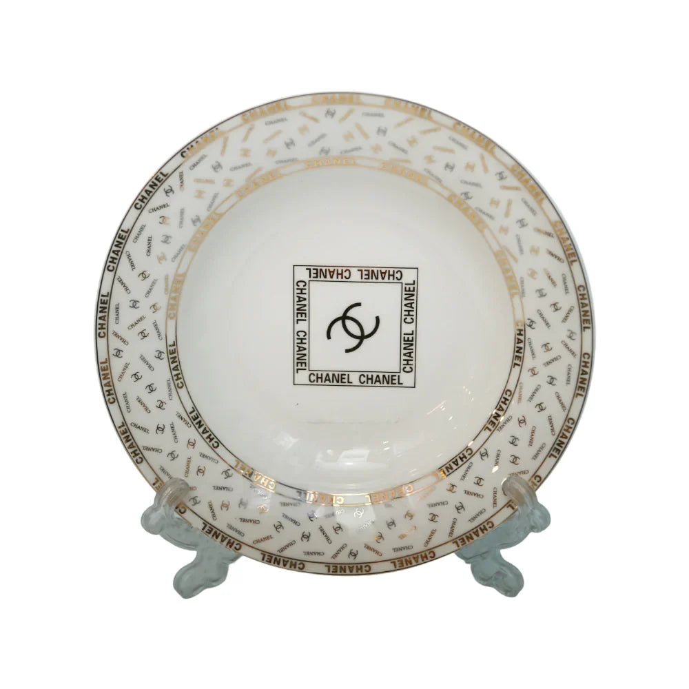 PLATE DEEP 9INCH ROYAL BISTRO DP-633 BASIC Default Title - MamasJan Crockery
