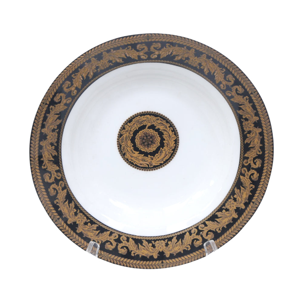 PLATE DEEP 9INCH ROYAL BISTRO DP-639 BASIC Default Title - MamasJan Crockery