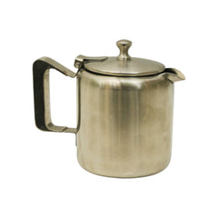 TEA POT STEEL 2 CUP DULL 3958 Default Title - MamasJan Crockery