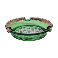 ASHTRAY CRYSTAL BRASS 1116 A3332-211-A10 BASIC Default Title - MamasJan Decoration
